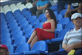 15 августа 2019 г., Барнаул. Екатерина Смолихина   Как Дугин перед отставкой сходил с Томенко на футбол и вдохновил "Динамо" на победу