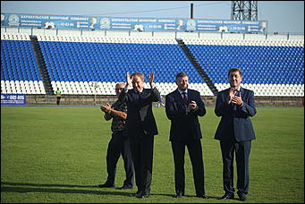 15 августа 2019 г., Барнаул. Екатерина Смолихина   Как Дугин перед отставкой сходил с Томенко на футбол и вдохновил "Динамо" на победу