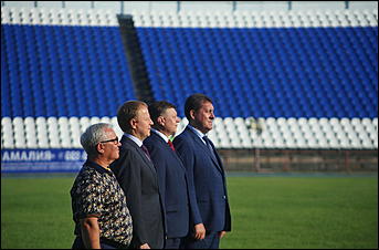 15 августа 2019 г., Барнаул. Екатерина Смолихина   Как Дугин перед отставкой сходил с Томенко на футбол и вдохновил "Динамо" на победу