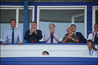 15 августа 2019 г., Барнаул. Екатерина Смолихина   Как Дугин перед отставкой сходил с Томенко на футбол и вдохновил "Динамо" на победу