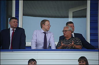 15 августа 2019 г., Барнаул. Екатерина Смолихина   Как Дугин перед отставкой сходил с Томенко на футбол и вдохновил "Динамо" на победу