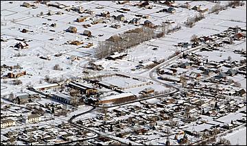 11 марта 2006 г., г. Бийск   Тренировка лесных пожарных<BR><EM>(Фото Георгия Блинова и Ольги Комиссаровой</EM> )