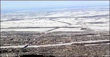 11 марта 2006 г., г. Бийск   Тренировка лесных пожарных<BR><EM>(Фото Георгия Блинова и Ольги Комиссаровой</EM> )