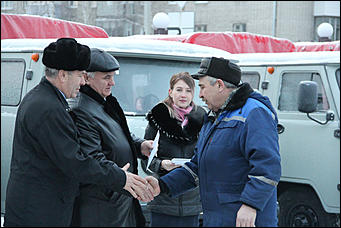 13 декабря 2019 г., Барнаул   Лесная охрана. Алтайским лесникам вручили технику для патрулирования и тушения пожаров