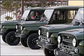 13 декабря 2019 г., Барнаул   Лесная охрана. Алтайским лесникам вручили технику для патрулирования и тушения пожаров