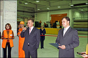 21 октября 2006 г., Барнаул   Открытие гипермаркета строительных материалов "Формула м2". Павловский тракт, 49/3