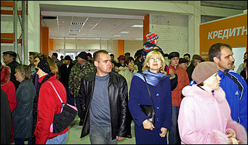 21 октября 2006 г., Барнаул   Открытие гипермаркета строительных материалов "Формула м2". Павловский тракт, 49/3