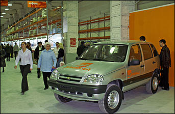 21 октября 2006 г., Барнаул   Открытие гипермаркета строительных материалов "Формула м2". Павловский тракт, 49/3