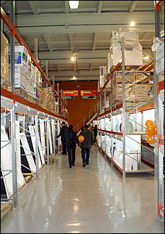 21 октября 2006 г., Барнаул   Открытие гипермаркета строительных материалов "Формула м2". Павловский тракт, 49/3