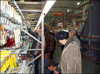 21 октября 2006 г., Барнаул   Открытие гипермаркета строительных материалов "Формула м2". Павловский тракт, 49/3