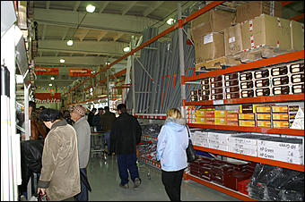 21 октября 2006 г., Барнаул   Открытие гипермаркета строительных материалов "Формула м2". Павловский тракт, 49/3