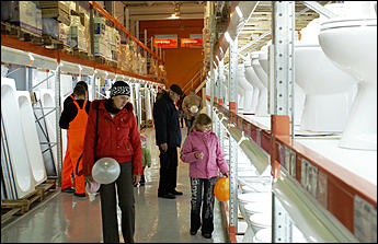 21 октября 2006 г., Барнаул   Открытие гипермаркета строительных материалов "Формула м2". Павловский тракт, 49/3