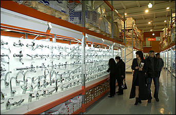 21 октября 2006 г., Барнаул   Открытие гипермаркета строительных материалов "Формула м2". Павловский тракт, 49/3