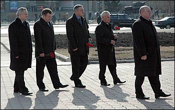 14 апреля 2006 г., Барнаул   Визит премьер-министра РФ Михаила Фрадкова 