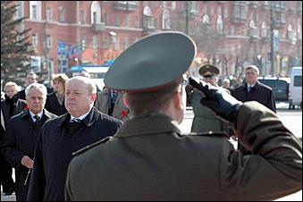 14 апреля 2006 г., Барнаул   Визит премьер-министра РФ Михаила Фрадкова 