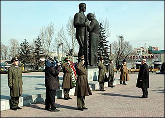 14 апреля 2006 г., Барнаул   Визит премьер-министра РФ Михаила Фрадкова 