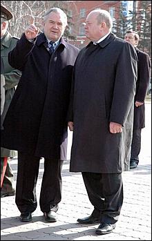 14 апреля 2006 г., Барнаул   Визит премьер-министра РФ Михаила Фрадкова 