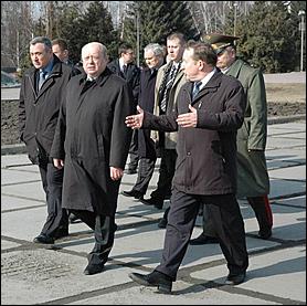 14 апреля 2006 г., Барнаул   Визит премьер-министра РФ Михаила Фрадкова 