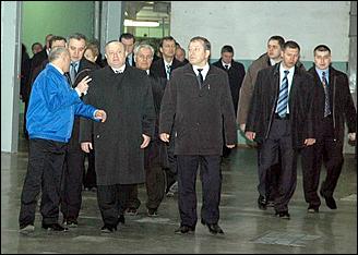 14 апреля 2006 г., Барнаул   Визит премьер-министра РФ Михаила Фрадкова 