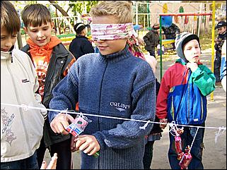 5 октября 2008 г., Барнаул   Праздник Осени в барнаульском дворе