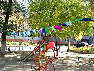 5 октября 2008 г., Барнаул   Праздник Осени в барнаульском дворе