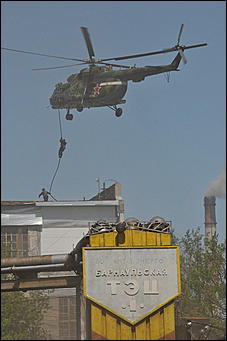 10 июня 2010 г., Барнаул   Учения "силовиков" по пресечению условного теракта