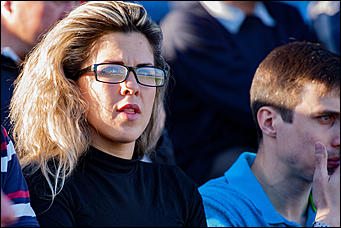 25 август 2016 г., Барнаул © Амител Вячеслав Мельников   "Динамо", вперед! Самые эмоциональные болельщики на матче барнаульской команды с "Енисеем" 