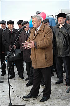 9 ноября, Барнаул   Запуск газопровода в райцентре Троицкое 