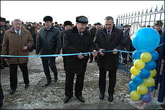 9 ноября, Барнаул   Запуск газопровода в райцентре Троицкое 
