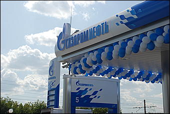 18 августа 2009 г., Барнаул   Открытие АЗС под новым брендом "Газпромнефть"