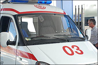 18 августа 2009 г., Барнаул   Открытие АЗС под новым брендом "Газпромнефть"