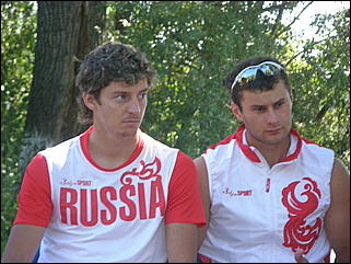 7 августа 2008 г., Барнаул   Российская олимпийская сборная набирает форму Барнауле