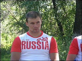 7 августа 2008 г., Барнаул   Российская олимпийская сборная набирает форму Барнауле