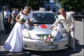 8 августа 2008 г., Барнаул   Свадебный бум в Барнауле