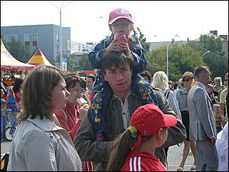 22 августа 2009 г., Барнаул   День рождения Барнаула на пл. Сахарова