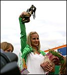 19 июня 2008 г., Барнаул   В Барнауле впервые состоялся забег на "шпильках"