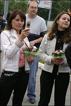 19 июня 2008 г., Барнаул   В Барнауле впервые состоялся забег на "шпильках"