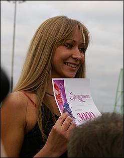 19 июня 2008 г., Барнаул   В Барнауле впервые состоялся забег на "шпильках"