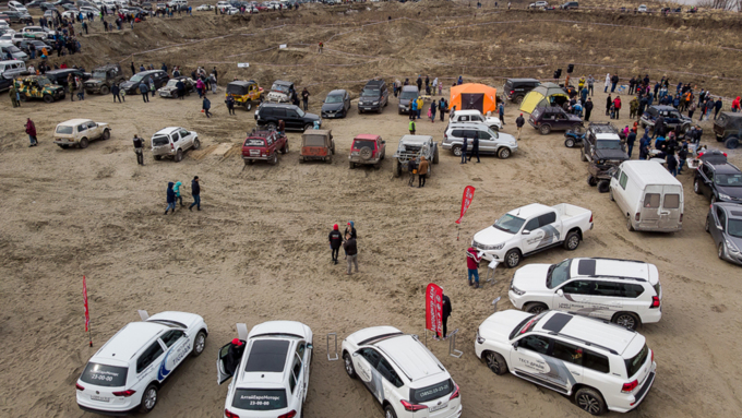 24 апрель 2018 г., Барнаул   Автоцентр АЕМ принял участие в "Апрельском кураже"