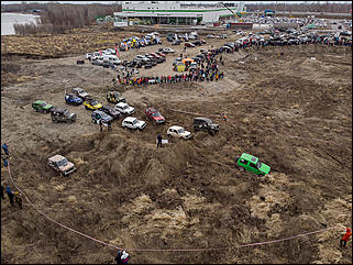 24 апрель 2018 г., Барнаул   Автоцентр АЕМ принял участие в "Апрельском кураже"