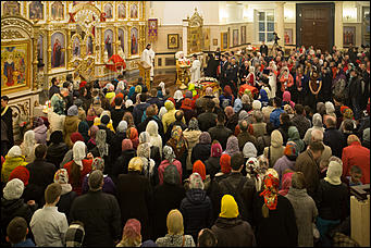 16 апрель 2017 г., Барнаул   Светлое Христово Воскресенье. Полуночное пасхальное богослужение 