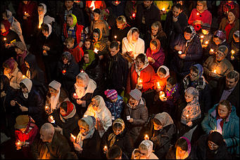 16 апрель 2017 г., Барнаул   Светлое Христово Воскресенье. Полуночное пасхальное богослужение 