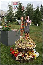 22 августа 2009 г., Барнаул   День рождения Барнаула - выставка цветов и "Город мастеров"