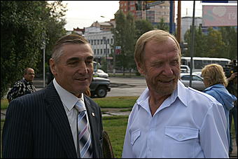 22 августа 2009 г., Барнаул   День рождения Барнаула - выставка цветов и "Город мастеров"