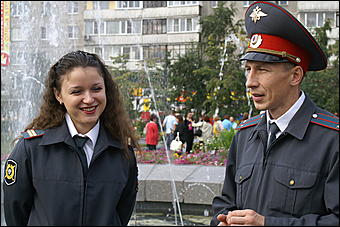 22 августа 2009 г., Барнаул   День рождения Барнаула - выставка цветов и "Город мастеров"