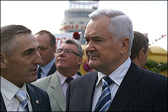 22 августа 2009 г., Барнаул   День рождения Барнаула - выставка цветов и "Город мастеров"