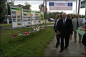 22 августа 2009 г., Барнаул   День рождения Барнаула - выставка цветов и "Город мастеров"