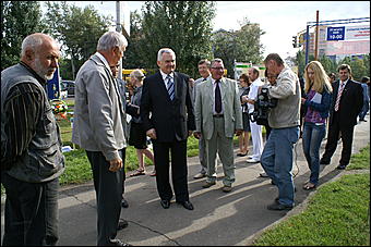 22 августа 2009 г., Барнаул   День рождения Барнаула - выставка цветов и "Город мастеров"