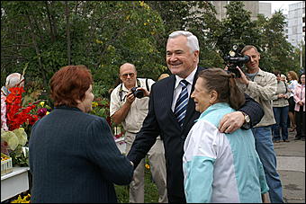 22 августа 2009 г., Барнаул   День рождения Барнаула - выставка цветов и "Город мастеров"