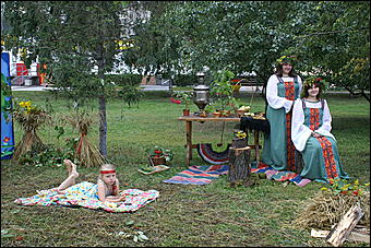 22 августа 2009 г., Барнаул   День рождения Барнаула - выставка цветов и "Город мастеров"